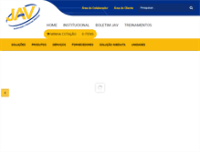 Tablet Screenshot of jav.com.br